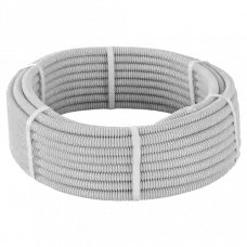 Труба гофрована 350Н серая 25/19мм (100м) с протяжкой негорючая