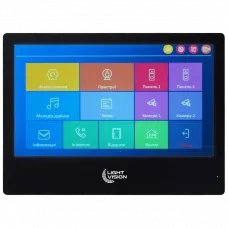 Відеодомофон Light Vision SINGAPORE WiFi FHD BLACK (AI) 10"