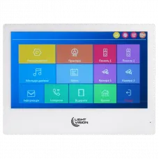 Відеодомофон Light Vision SINGAPORE WiFi FHD WHITE (AI) 10"