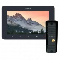 Комплект Slinex SM-07MHD графит + панель ML-16HD черный