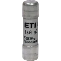 Запобіжник ЕТІ CH 10x38 gG 16A 500V