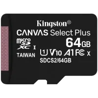 Карта пам'яті Kingston microSDXC 64GB (SDCS2/64GBSP)