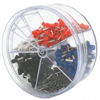 Набір клем/наконечників 400шт IWISS E-400 (Е0508- 50 шт, Е7508-100шт, Е1008-100шт, Е1508-100 шт, Е2508-50 шт)