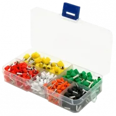 Набір клем/наконечників 400шт (Е0508-100 шт, Е7508-80шт, Е1508-50шт, Е2508-80 шт, Е4009-50 шт, Е6012-40 шт)