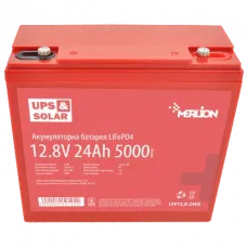Літієва акумуляторна батарея Merlion LiFePO4 12.8В 24А•г