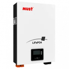 Літієва акумуляторна батарея Must LiFePO4 25.6В 100А•г