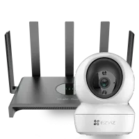 Комплект Ezviz CS-H6c (4MP,W1) + Reyee RG-EW1300G