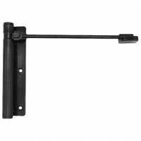 Дотягувач для хвіртки ALDEGHI LUIGI 114ZN170S лівий ZN чорний цинк