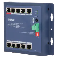 Комутатор 8 портів керований Dahua DH-CHS4110-8ET-90-F PoE