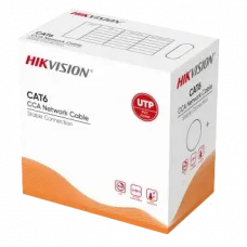 Кабель Hikvision DS-1LN6UU/CCA CAT6 U/UTP grey (305м)