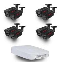 Dahua WizColor Kit - Buy and Try! (8х DH-IPC-HFW2449TL-S-PRO-BE +1 х NVR2108-I2)