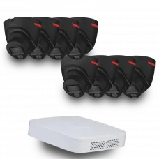 Dahua WizColor Kit - Buy and Try! (8х DH-IPC-HDW2449T-S-PRO-BE +1 х NVR2108-I2)