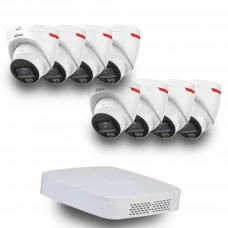 Dahua WizColor Kit - Buy and Try! (8х DH-IPC-HDW2449T-S-PRO +1 х NVR2108-I2)