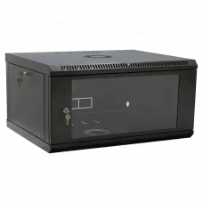 Шафа 19" 4U 600x400x284мм акрилове скло, чорна