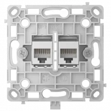 Механізм інтернет розетки Ajax OutletCore (LAN) white