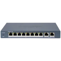 Комутатор 10 портів керований Hikvision DS-3E1310P-EI(B) PoE