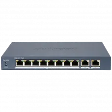 Комутатор 10 портів керований Hikvision DS-3E1310P-EI(B) PoE