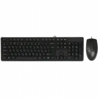 Комплект клавіатура+мишка A4Tech KK-3+OP-330 USB