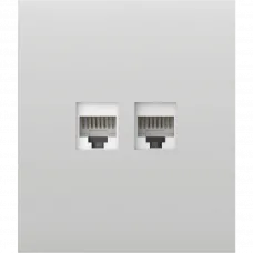 Фронтальна панель Ajax CenterCover (LAN) white