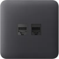 Фронтальна панель Ajax SoloCover (LAN) graphite