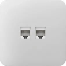 Фронтальна панель Ajax SoloCover (LAN) white