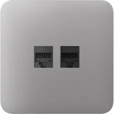 Фронтальна панель Ajax SoloCover (LAN) fog