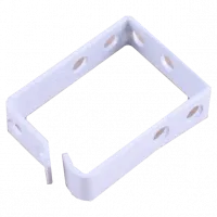 Кабельний організатор-кільце 44х60, метал 2мм, сірий