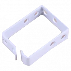 Кабельний організатор-кільце 44х60, метал 2мм, сірий