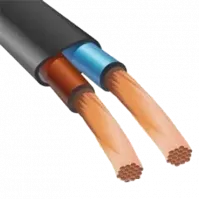 Провід ШВВП 2х0,75 чорний 100м (Україна)