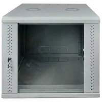 Шафа EServer 9U 600х350х503 скло, сіра