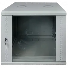 Шафа EServer 9U 600х350х503 скло, сіра