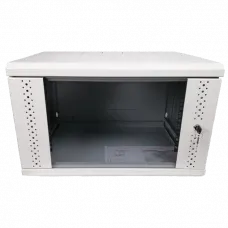 Шафа EServer 12U 600х600х637 скло, сіра