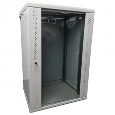 Шафа EServer 15U 600х500х773 скло, сіра