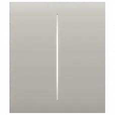 Кнопка центральна для двоклавішного вимикача Ajax CenterButton (2-gang) oyster