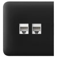 Фронтальна панель Ajax SideCover (LAN) black