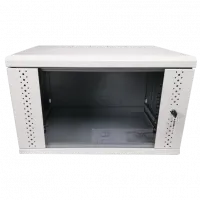 Шафа EServer 6U 600х500х370 скло, сіра