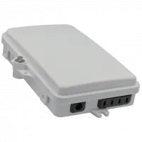 Бокс герметичний розподільний на 4 SC Simplex/LC duplex, 205x135x40 мм, без Адапт., (гільзи, касета)