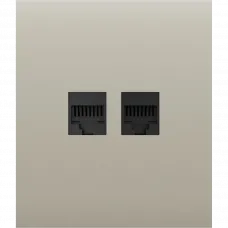 Фронтальна панель Ajax CenterCover (LAN) ASP ivory