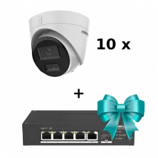 IP відеокамера Hikvision DS-2CD1343G2-LIUF 4МП (4мм) із мікрофоном