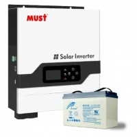 Комплект Must PV18-1012 VPM II гібридний однофазний чиста синусоїда
