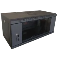 Шафа коммутаційна Hypernet WMNC-35-6U-FLAT-BLACK 6U 600x350 чорна