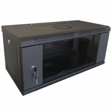 Шафа коммутаційна Hypernet WMNC-35-6U-FLAT-BLACK 6U 600x350 чорна