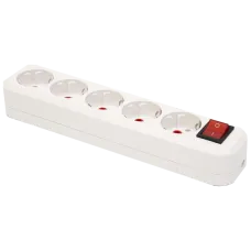 колодка 5 гнізд з заземленням UEA