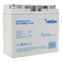Акумуляторна батарея MERLION AGM GP12180M5 12В 18 А•г