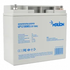Акумуляторна батарея MERLION AGM GP12180M5 12В 18 А•г