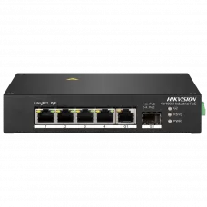 Комутатор 4 порти некерований Hikvision DS-3T0306HP без БЖ