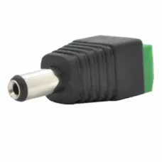 Роз'єм Тато DC-M (D 5,5x2,1(2,5мм)) с клеммами под кабель