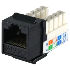 Модуль KeyStone RJ45 UTP, кат. 5e, 6, 6a, 110, Slim, W - 16.6 мм