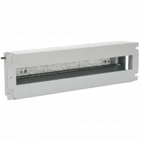 Панель з DIN-рейкою 19" 3U 24 автоматичних вимикачів