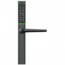 Розумний замок (без врізної частини) SEVEN LOCK SL-7763BF (72-92 мм) black